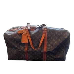 Louis Vuitton Monogram Keepall 55 travel bag